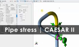 Khóa pipe stress - ứng suất ống Caesar II